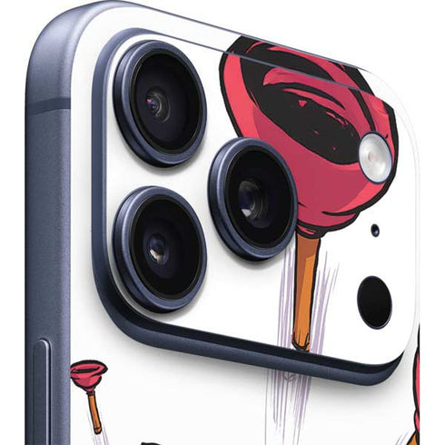 Marvel Deadpool Babypool Shooting iPhone 17 Pro Skin